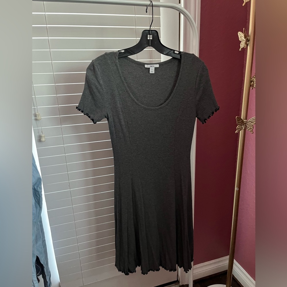 Womens stretch ribbed fit dress
